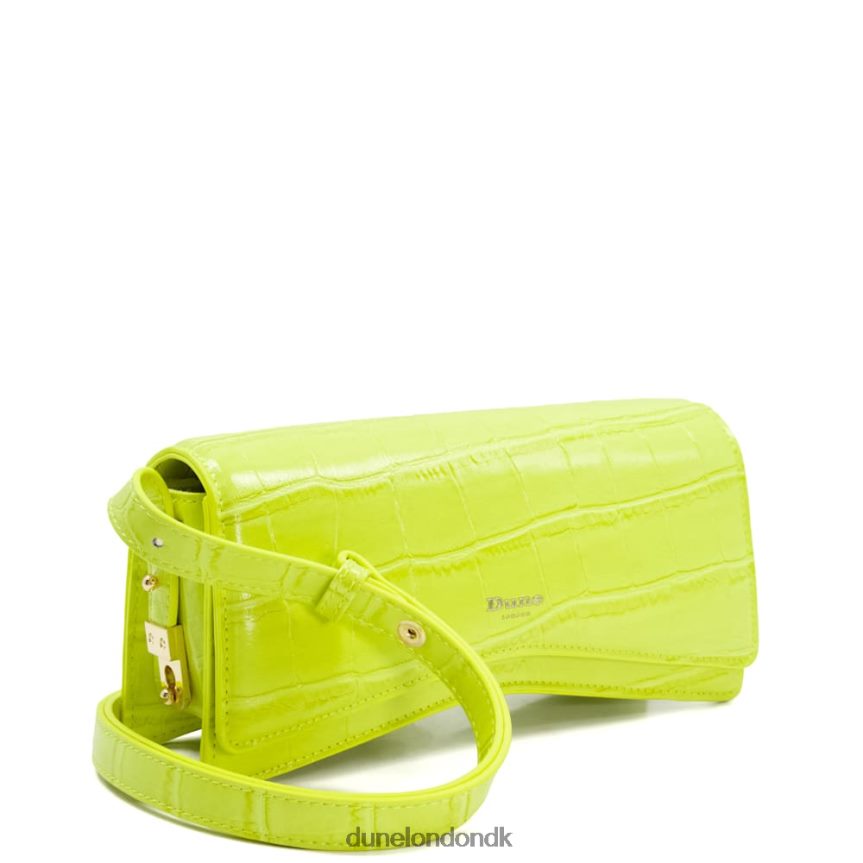 dooley skuldertaske med buet base Dune London Kvinder Citron NXB06066