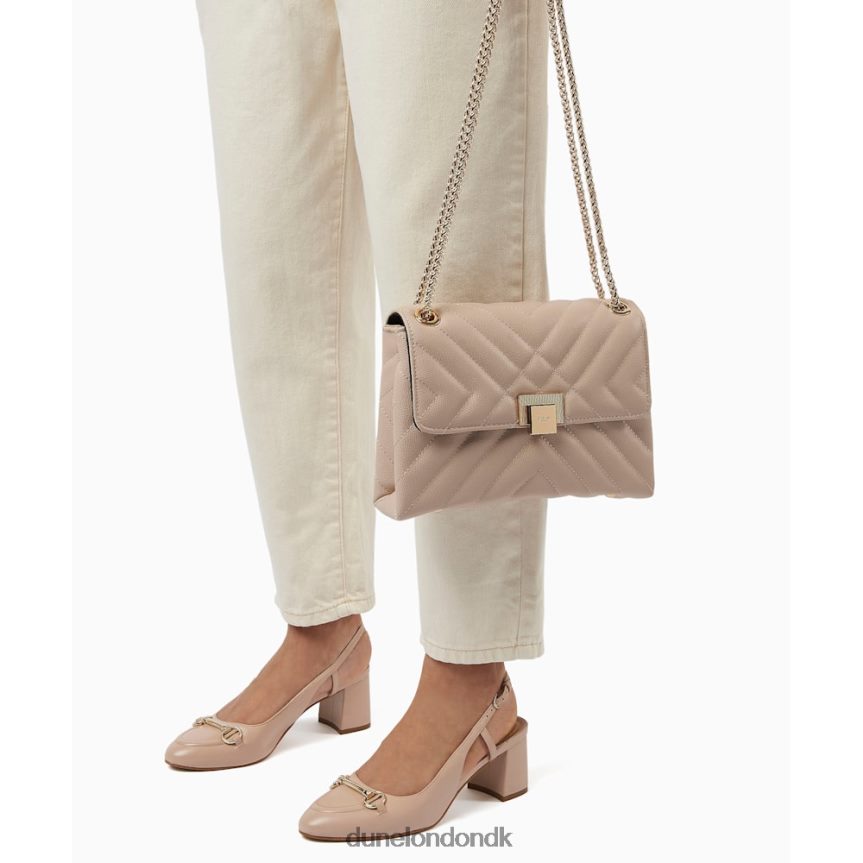 dorchester lille quiltet skuldertaske Dune London Kvinder ecru NXB060247