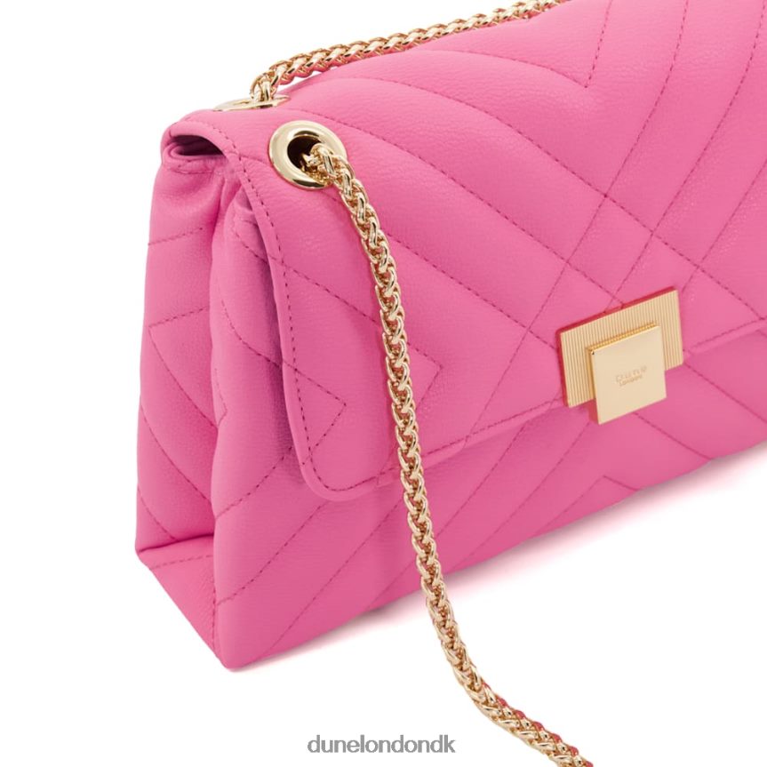 dorchester lille quiltet skuldertaske Dune London Kvinder fuchsia NXB060155