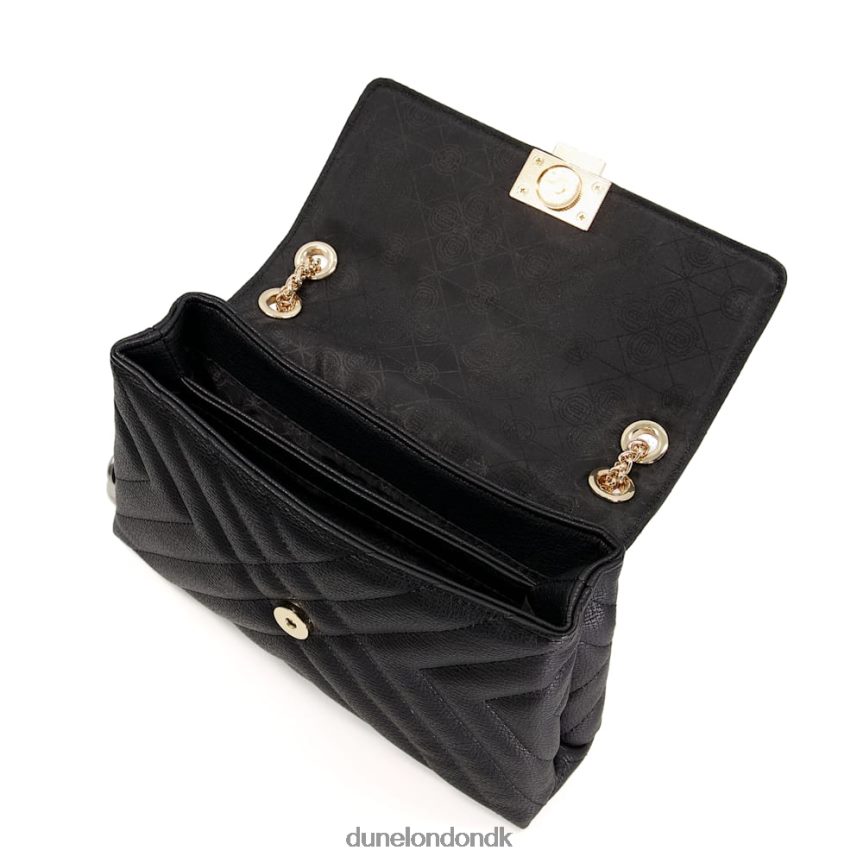dorchester lille quiltet skuldertaske Dune London Kvinder sort NXB060244