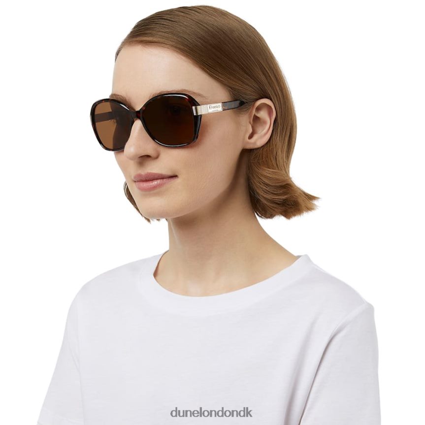 grennada overdimensionerede solbriller Dune London Kvinder skildpaddeskal NXB060154