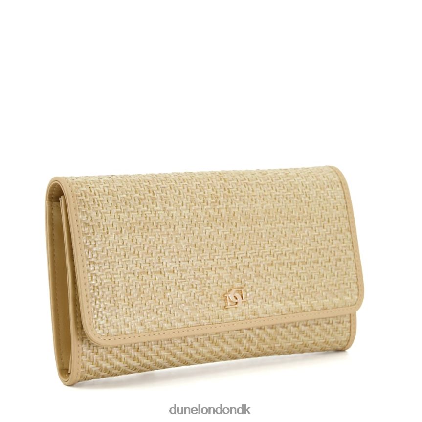 skyhøje medium raffia rejsepung Dune London Kvinder naturlig NXB060241