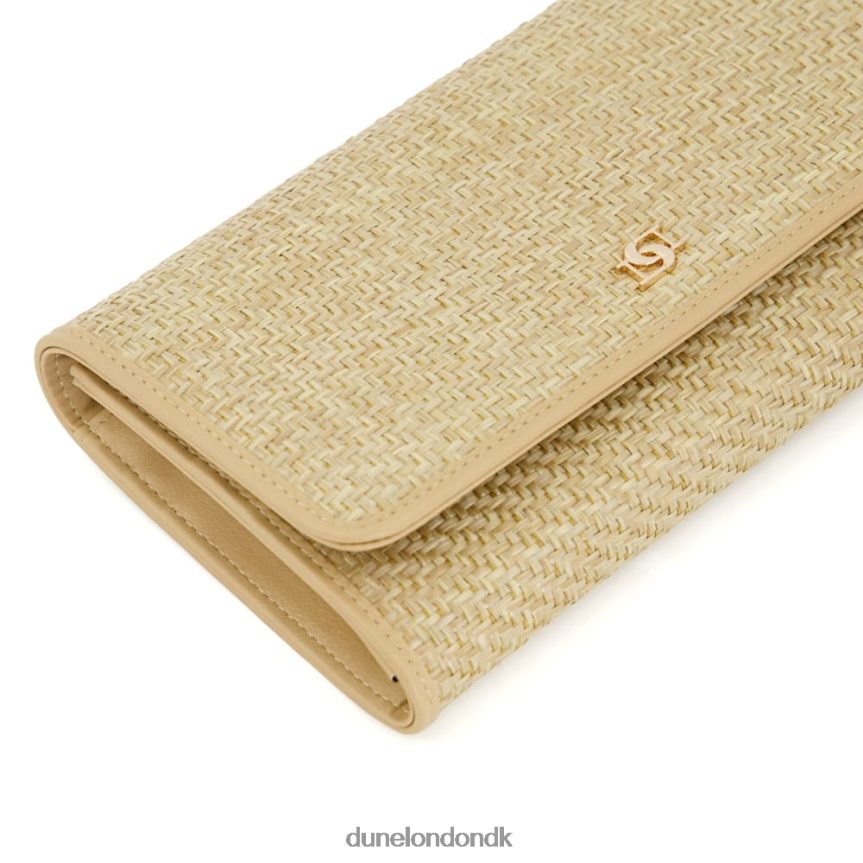 skyhøje medium raffia rejsepung Dune London Kvinder naturlig NXB060241