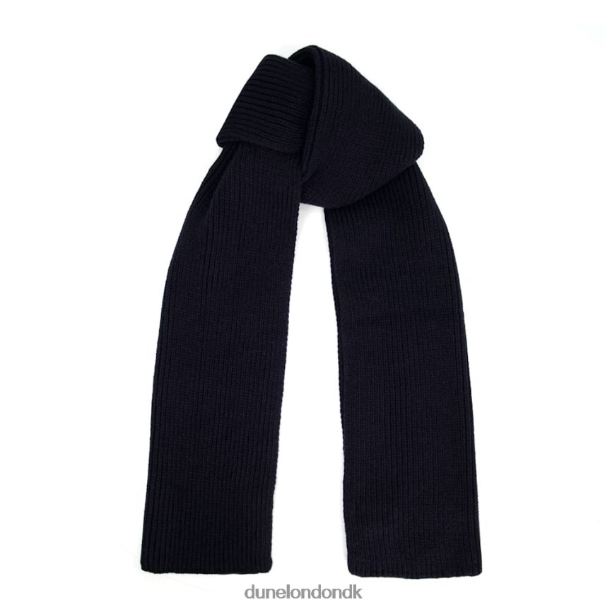 nylan tekstureret langt tørklæde Dune London Mænd flåde NXB060729