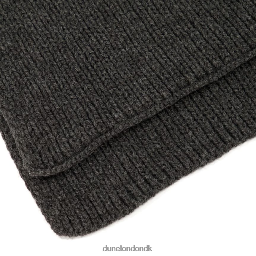 nylan tekstureret langt tørklæde Dune London Mænd grå NXB060730